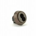 Parche 7 Pin Standard Mortise Cylinder Adams Rite Cam with Ring, Oil Rubbed Bronze PA2667360